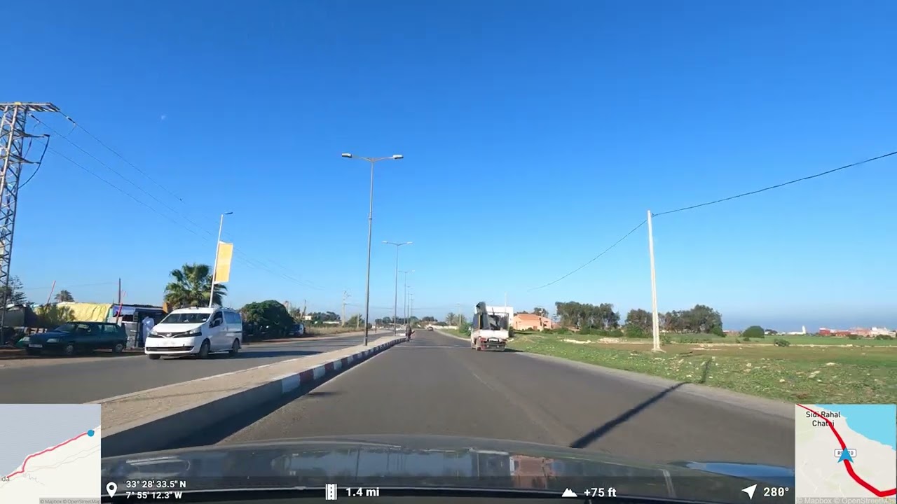 Roadtrip ¦ Morocco ¦ Casablanca to Agadir ¦ 4K