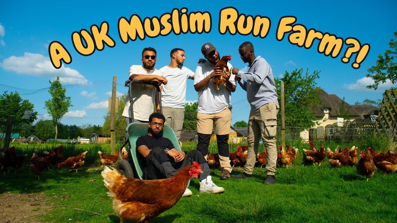 The Lads Visit a UK Muslim Run Holistic Farm!