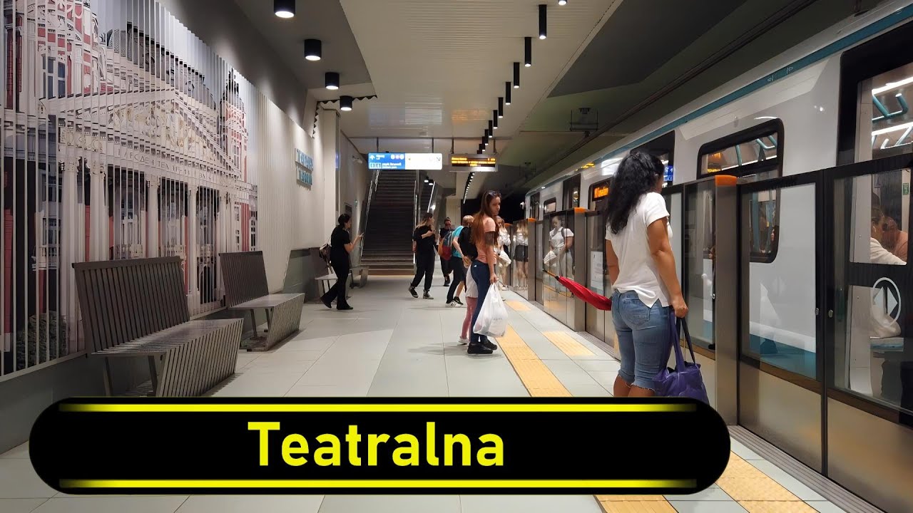Metro Station Teatralna - Sofia 🇧🇬 - Walkthrough 🚶