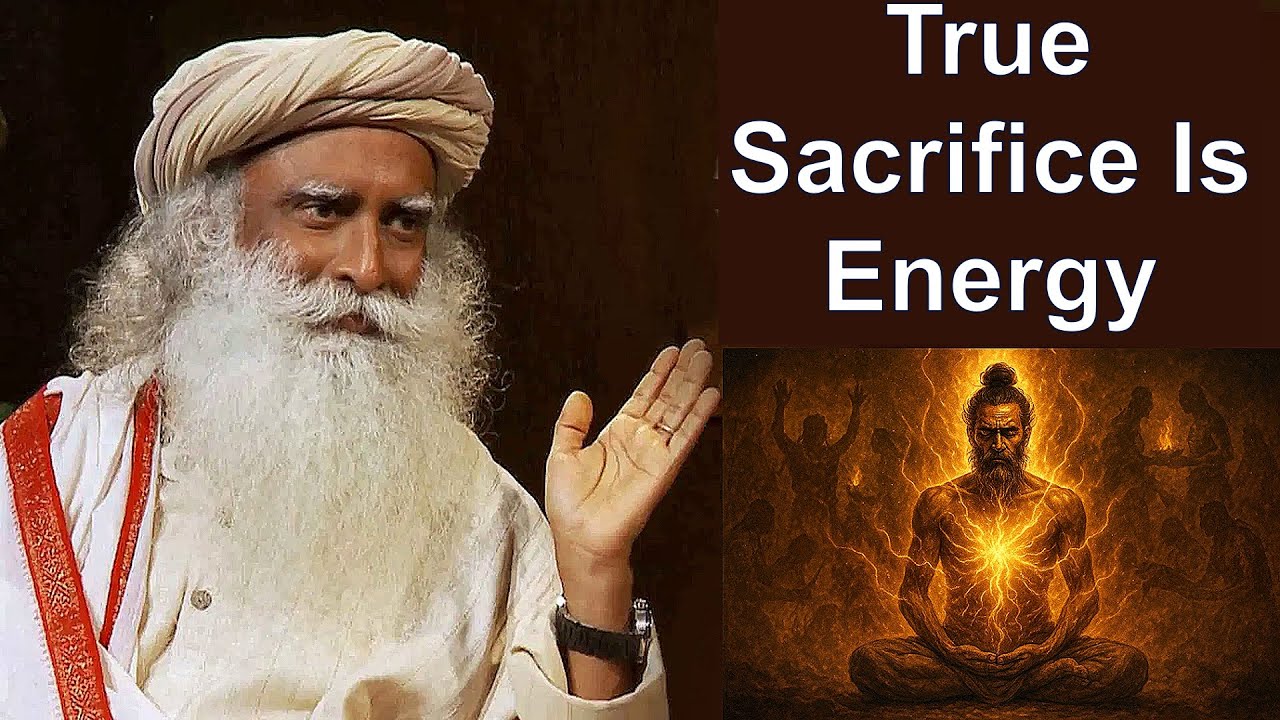 True Sacrifice Isn't What You Think  / Sadhguru Reveals the Ancient Secret of Energy Offerings
