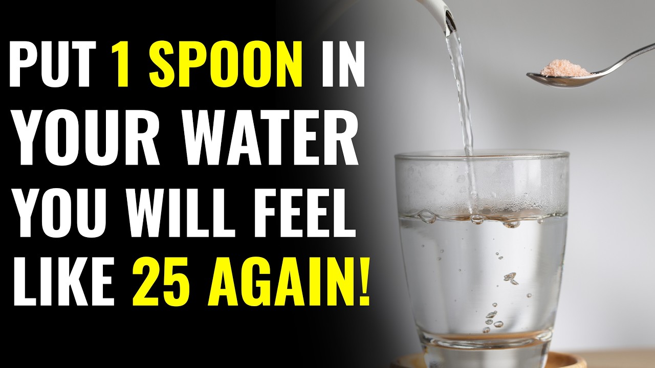 Don't Drink Plain Water Again After 60 — THESE Drinks Boosts Health Today| Senior Health Tips