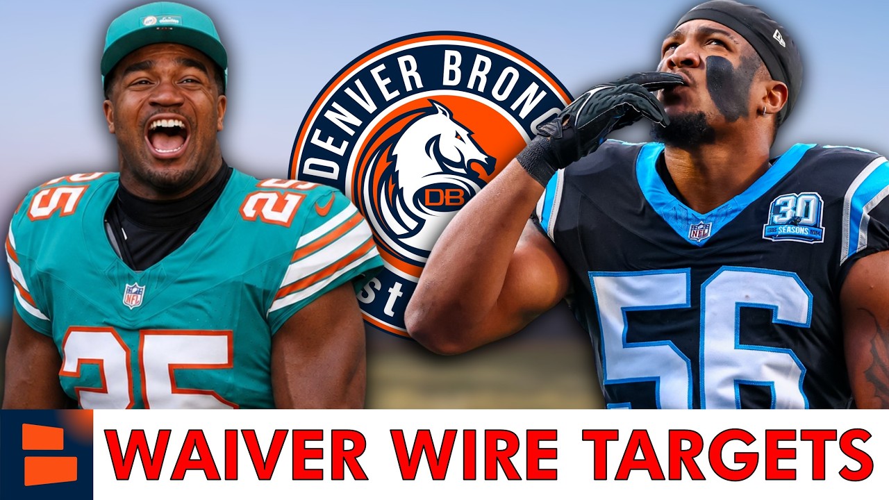 Broncos Waiver Wire Targets After NFL Roster Cuts | Denver Broncos Rumors
