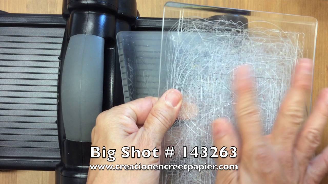 Plaques - Tapis de coupe - de Big Shot Stampin'Up!