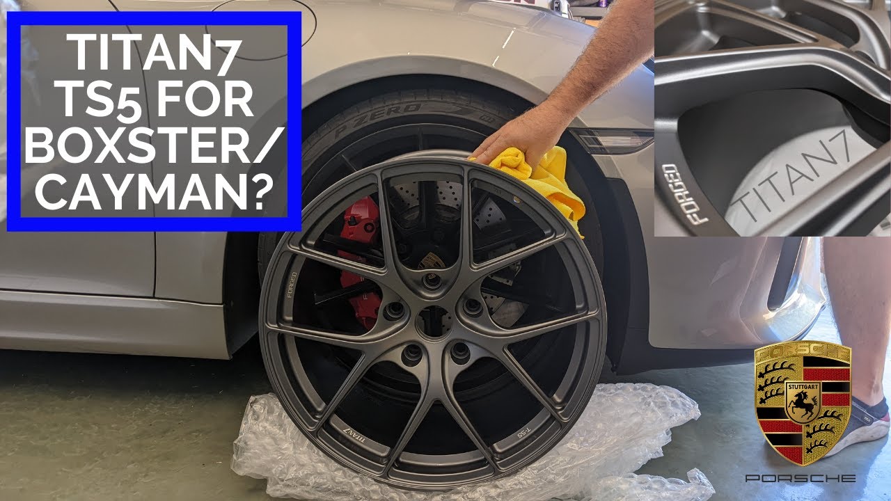 Titan7 TS-5 Forged Wheels for Porsche Boxster/Cayman under $3k!