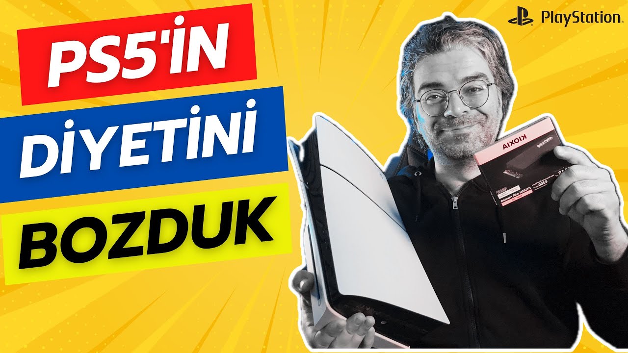 PS5'İN DİYETİNİ BOZDUK-PLAYSTATION 5 SSD TAKMA REHBERİ #playstation #playstation5 #ps5 #ssd #nvme