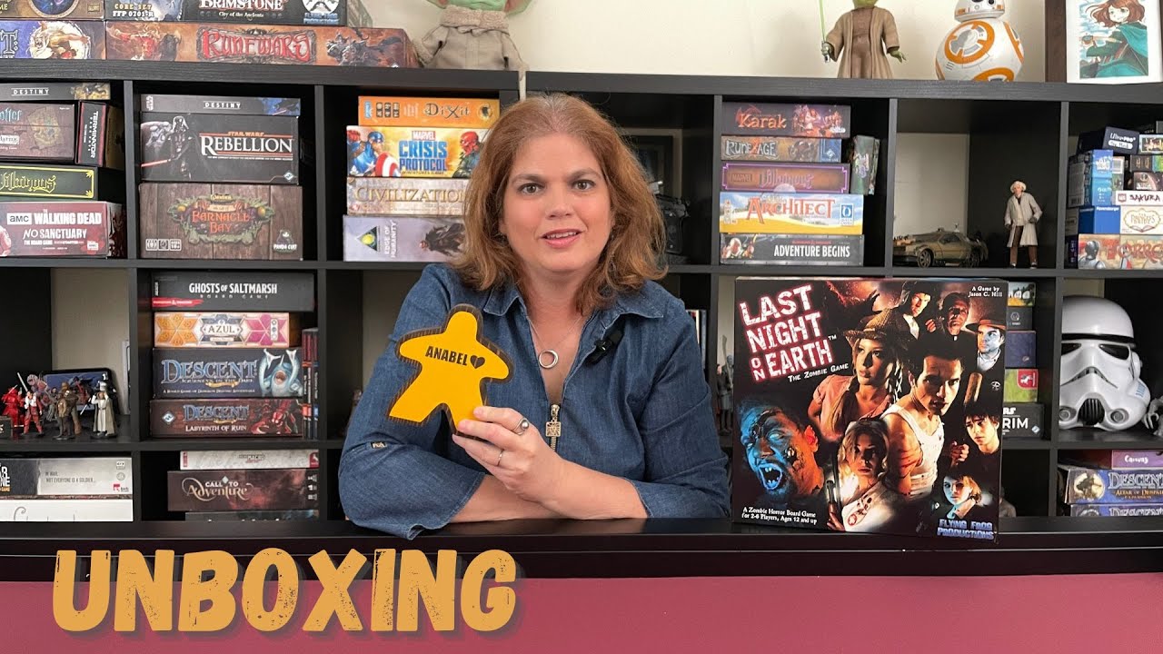 Last Night on Earth Board Game Unboxing