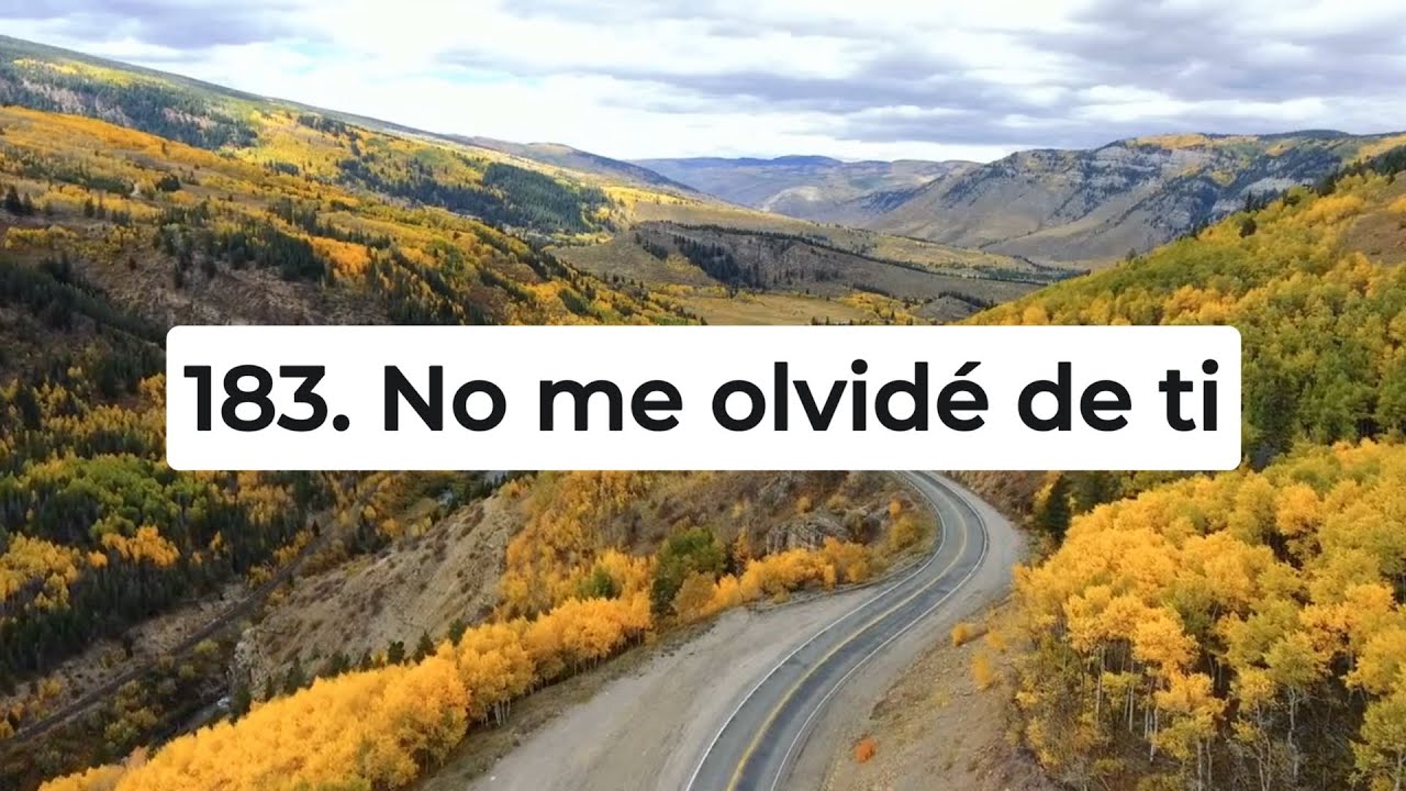 🔴¡NUEVO! Himno Adventista 183  - No me olvidé de ti Cantado 2025
