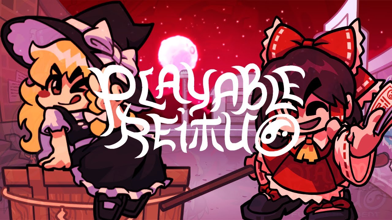 FNF: Playable Reimu Funkin&rsquo; Incident | Touhou X FNF