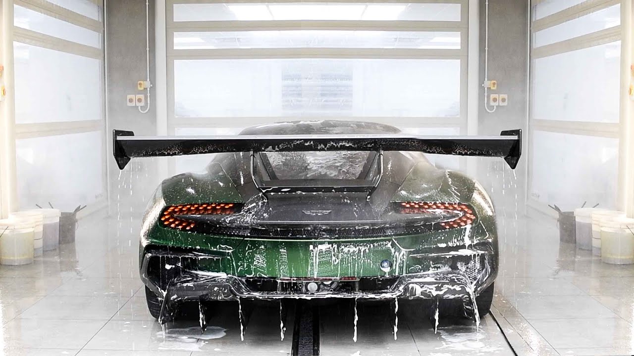 Paint Protecting a Race Car! Aston Martin Vulcan 1 of 24 in the world!