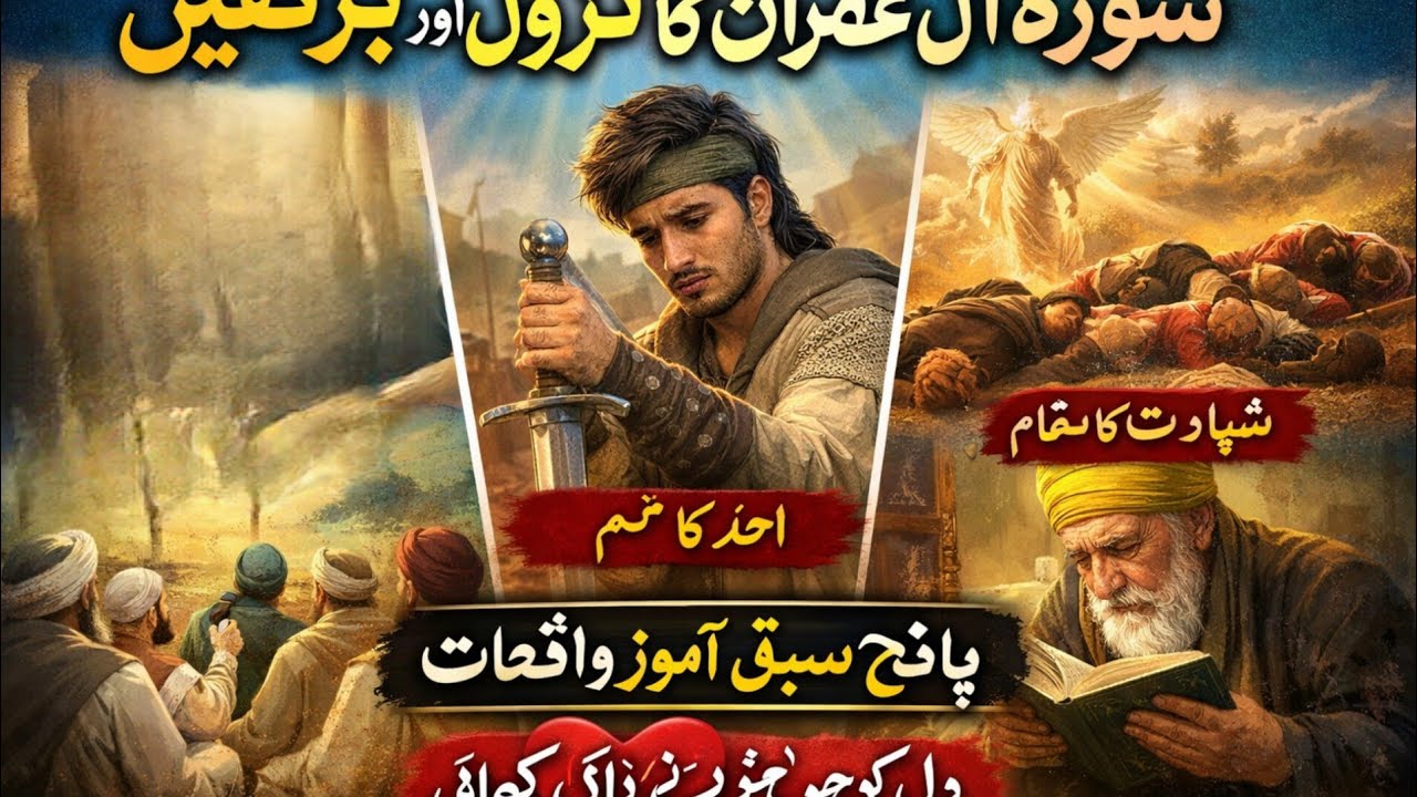 سورۃ آل عمران کا نزول اور برکتیں | دل کو ہلا دینے والی سبق آموز اسلامی اردو کہانیSurah