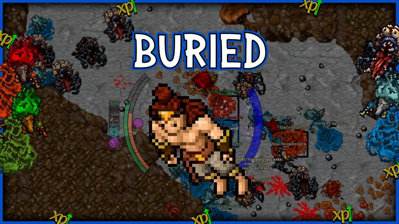 [Zero Supplies - Post Nerf] Buried Cathedral | 5.9KK EXP Raw | 1.6KK Profit/H | 600+ Monk | Tibia