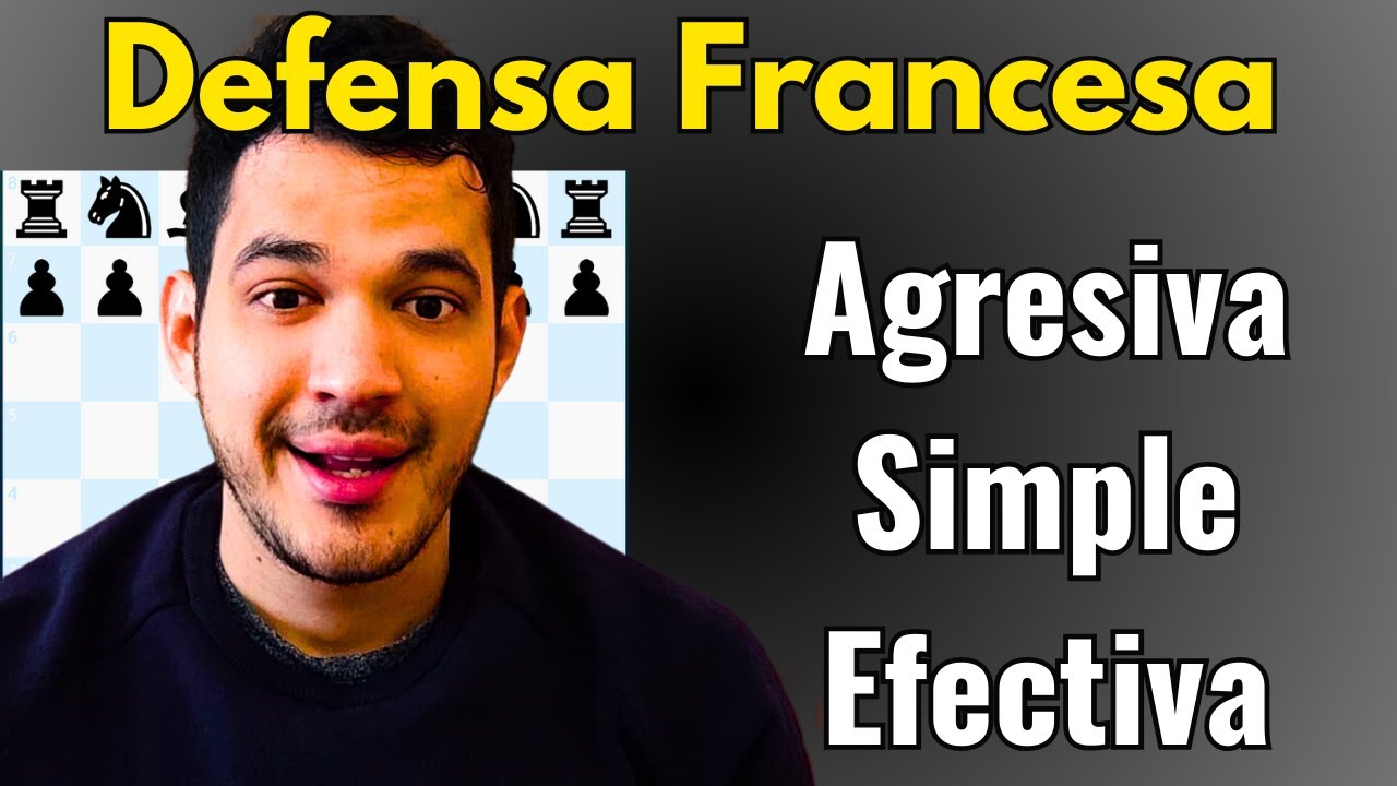 🔥Defensa Francesa 🔥 La Defensa + SIMPLE y EFECTIVA vs 1.e4: