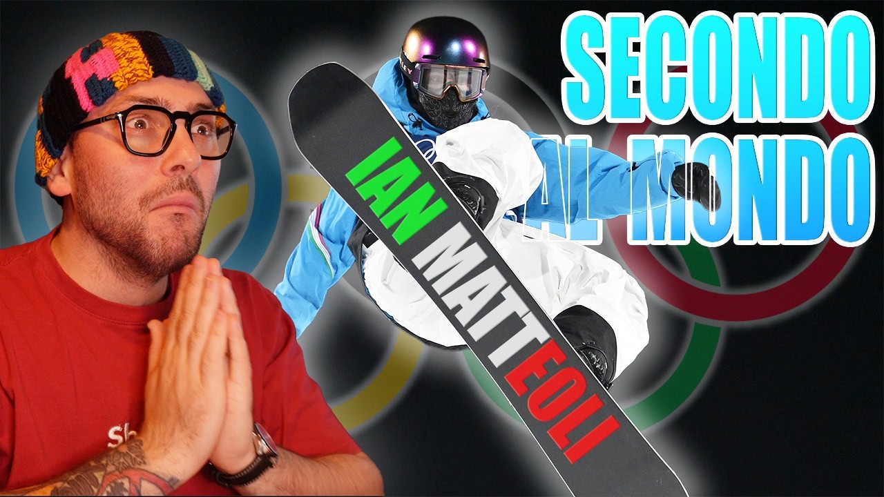 COSA HA FATTO IAN MATTEOLI! 😍 | Qualifiche Olimpiadi 2026 Big Air Snowboard