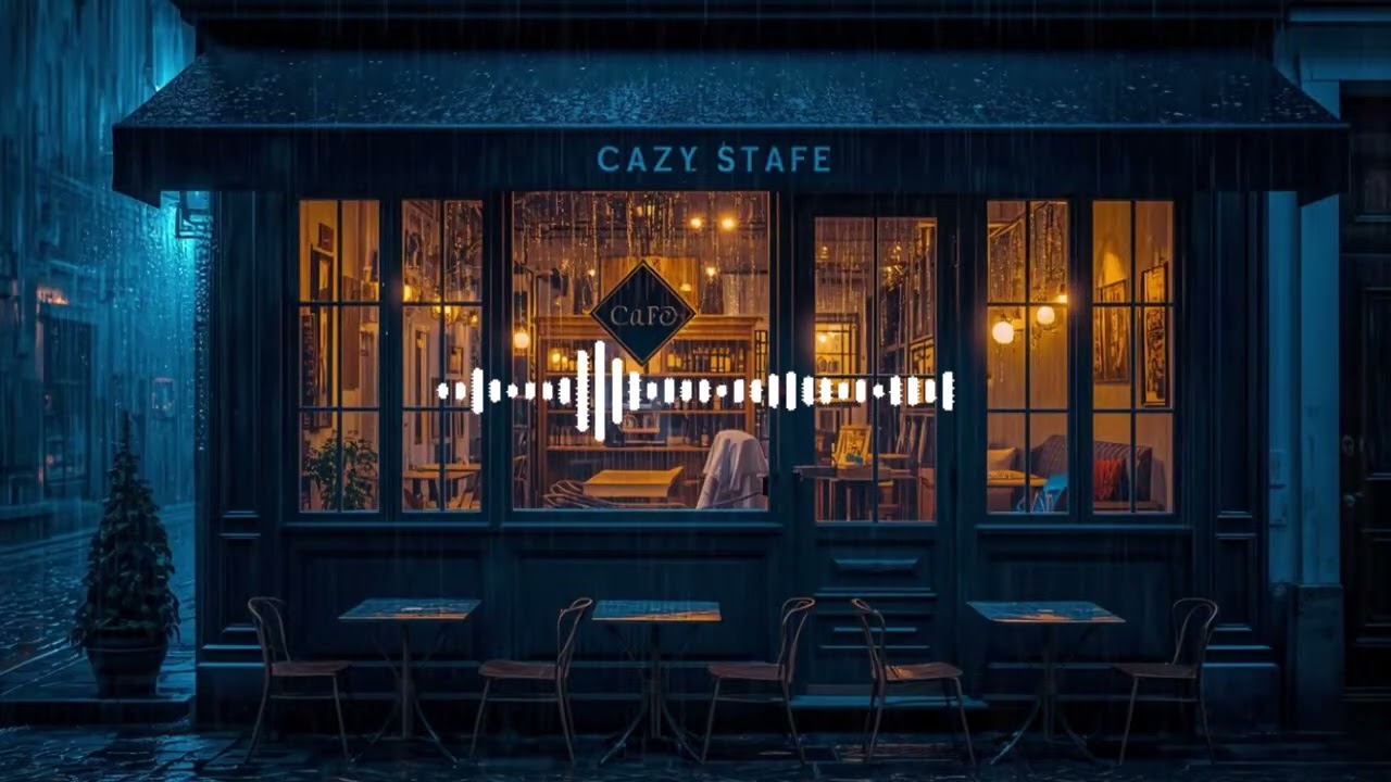 Late Night Cozy Jazz 🎷✨ | Soft Blues Café Music for Deep Relaxation