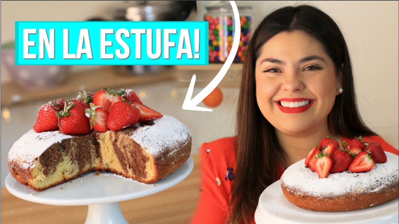 Pastel SIN HORNO, EN LA ESTUFA!! | RebeO