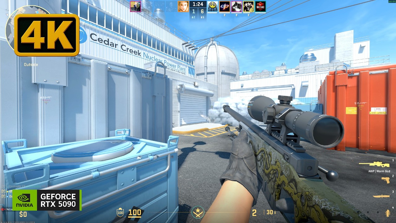 Counter-Strike 2 Gameplay 4K (No Commentary)