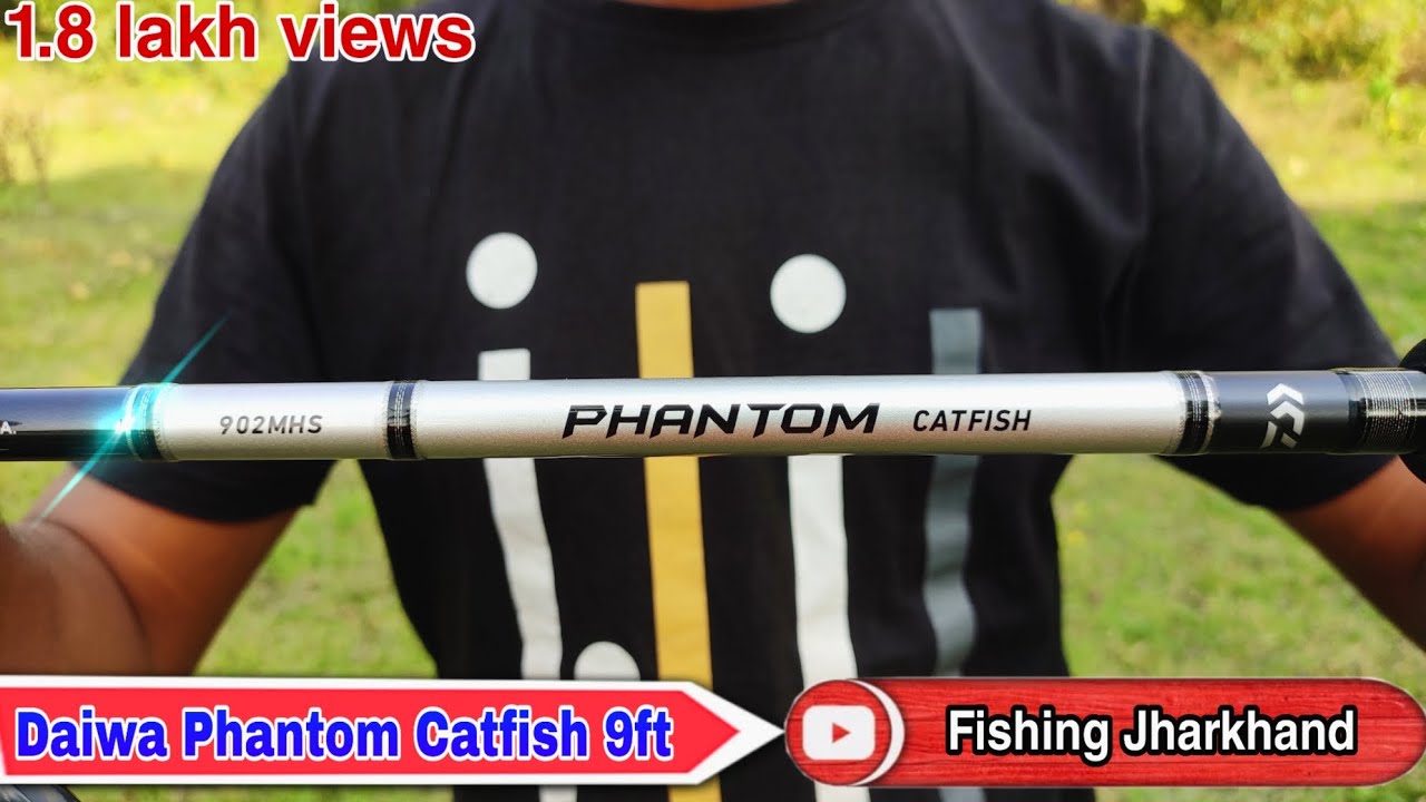 Daiwa Phantom Catfish 9ft Spinning Rod Daiwa fishing Reel Spinning