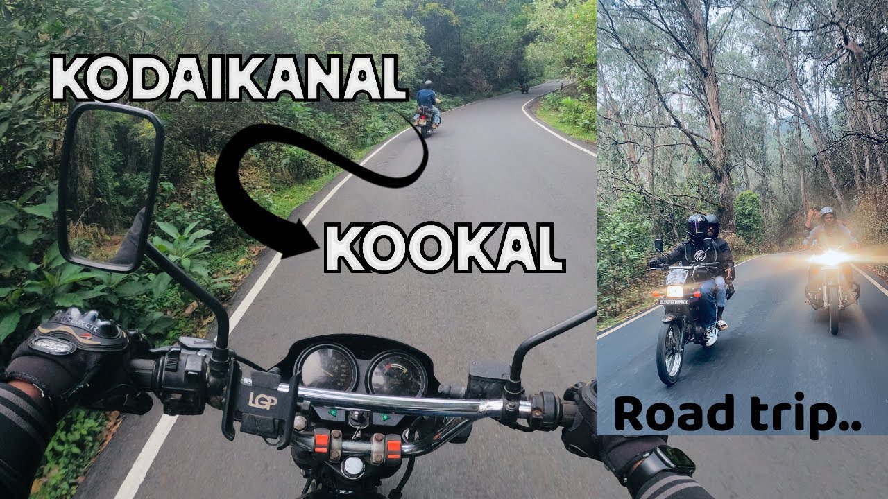 Kodaikanal to kookal roadway ride…🤟🏼🤟🏼|| ഒരു another experience with friends and splendor 🤍🤍.||