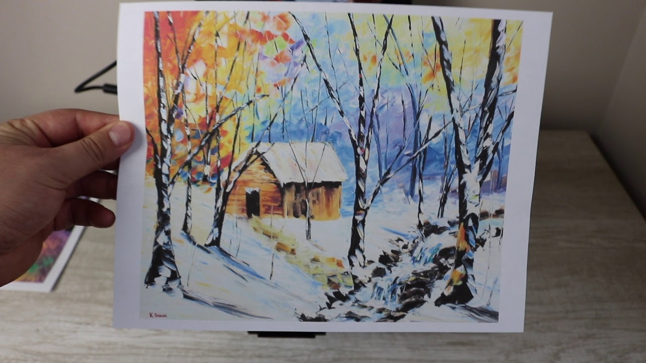 Brother MFC J497 DW Print Quality Test