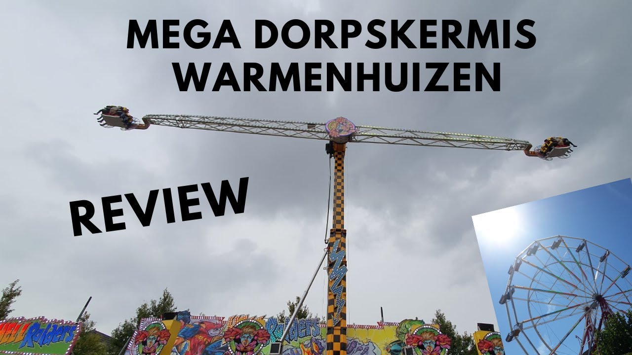 REVIEW Mega dorpskermis Warmenhuizen!