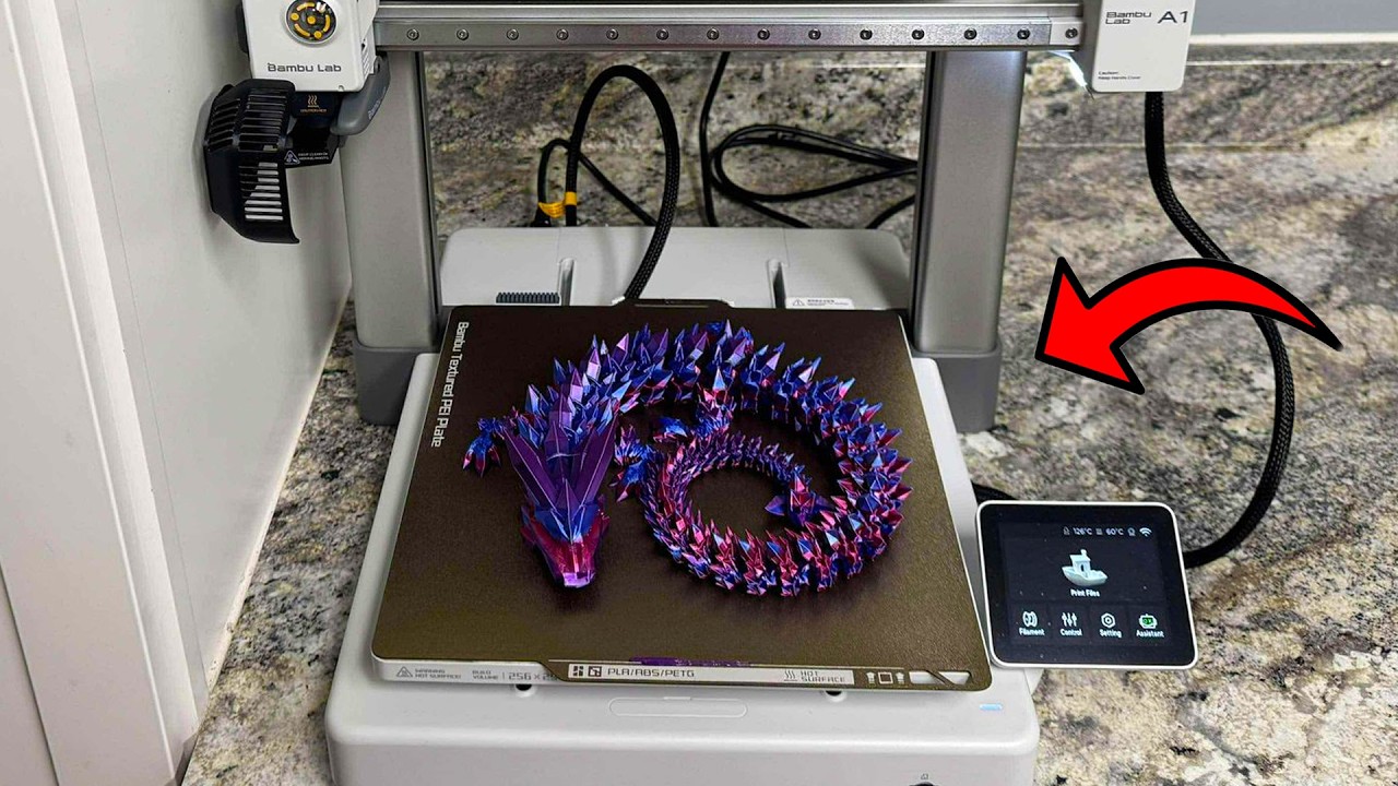 Best 3D Printer for Speed & Detail? Bambu Lab A1 Review