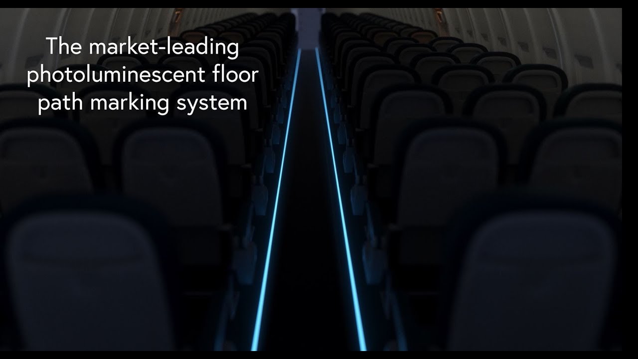 saf Tglo® | Photoluminescent floor path marking system