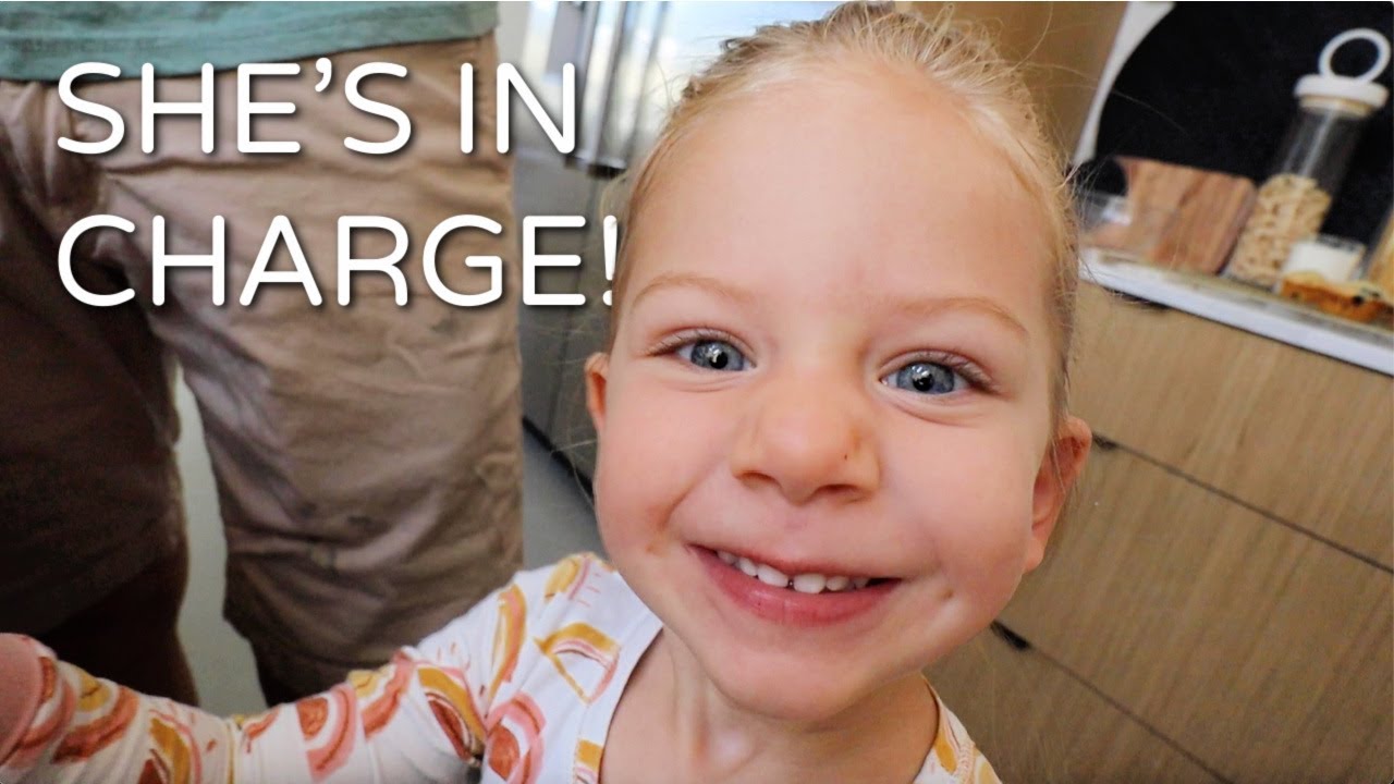 OUR TODDLER CONTROLS OUR LIVES FOR A DAY | Alessi is in charge!