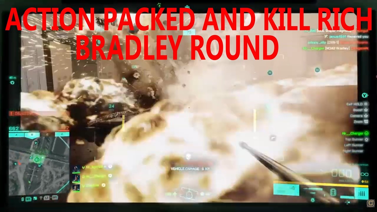 A GREAT ROUND of M3A3 Bradley ACTION gameplay in @Battlefield 2042!