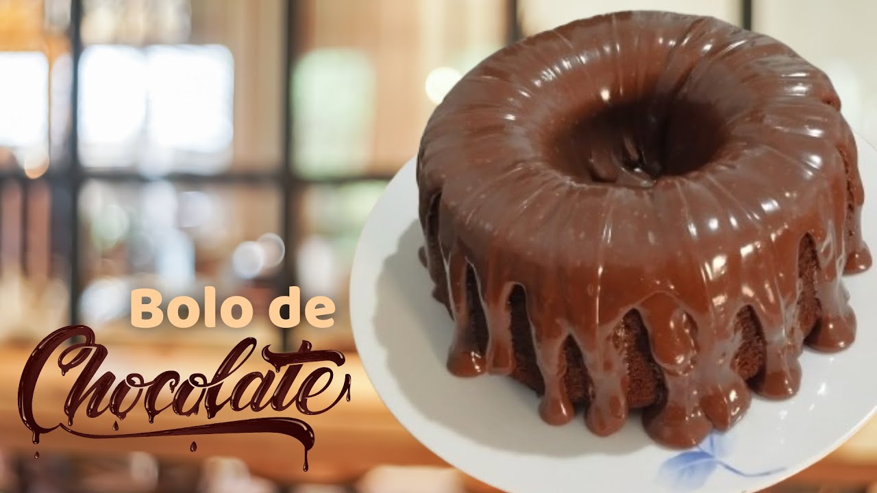 BOLO DE CHOCOLATE - RÁPIDO, PRÁTICO E MUITO SABOROSO!!