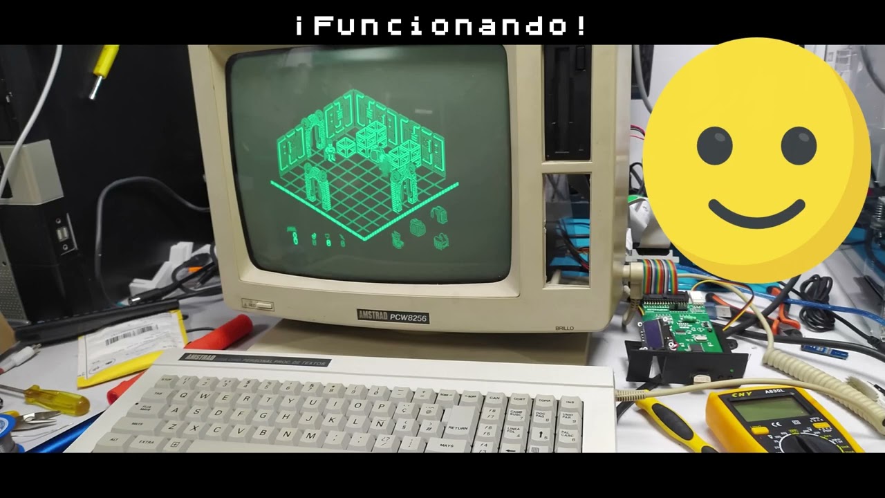 Reparación Amstrad PCW 8256 de Pablo Blanco