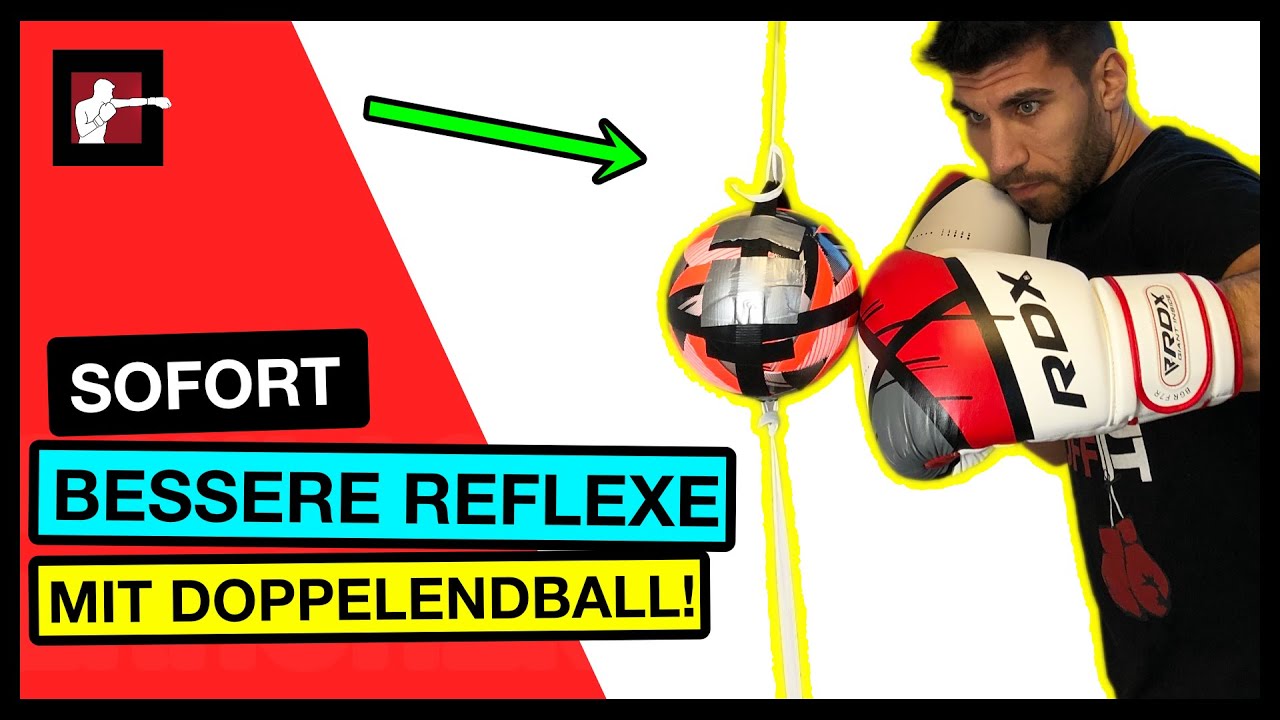 Sofort bessere Reflexe und Reaktion bekommen (Doppelendball Training)