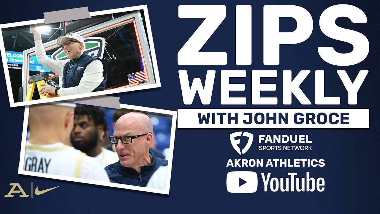 2025-26 Zips Weekly with John Groce - Episode #4 - Central Michigan/Bowling Green Recap - 1.13.26