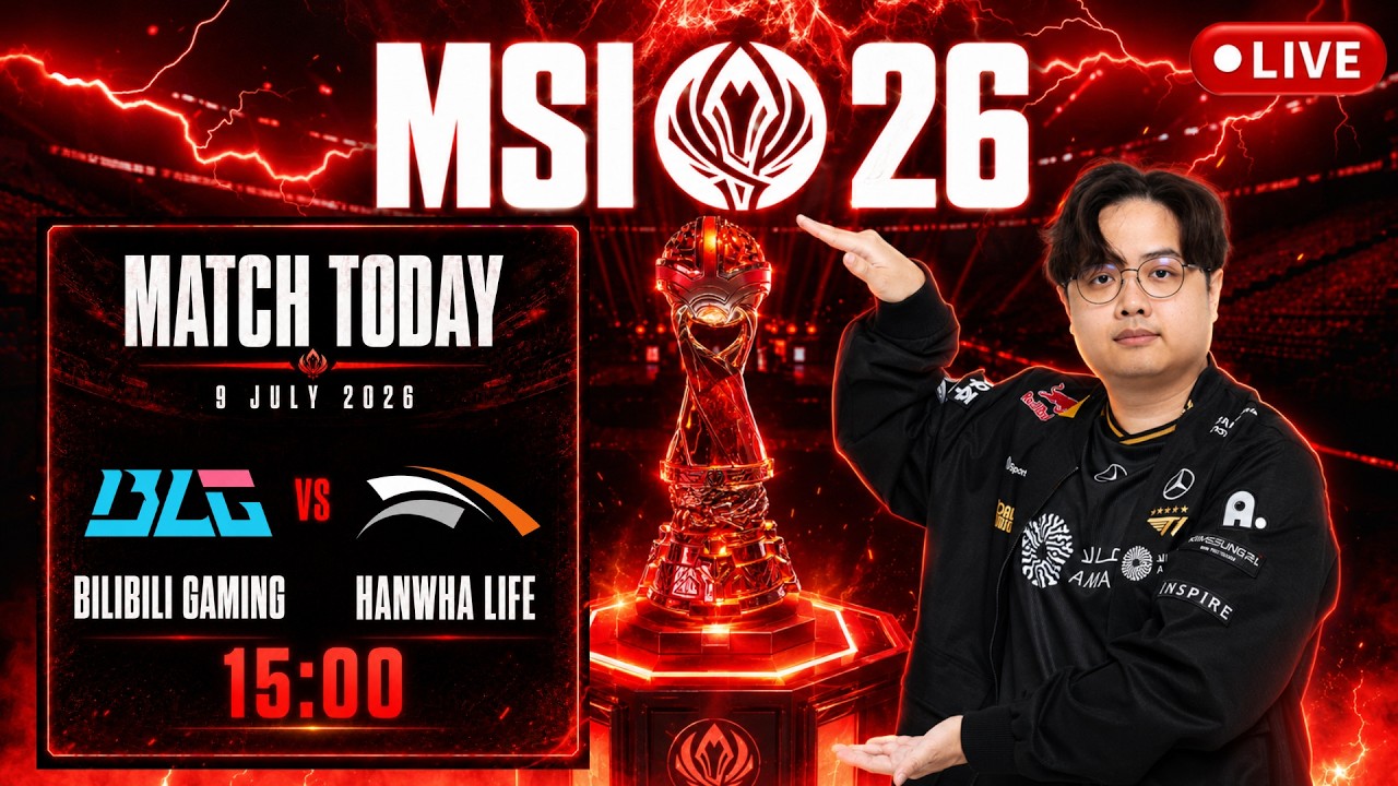 LIVE🔴 ดูแข่ง BLG vs HLE ⭐⭐⭐ | Bracket Stage | MSI 2026 Day 10