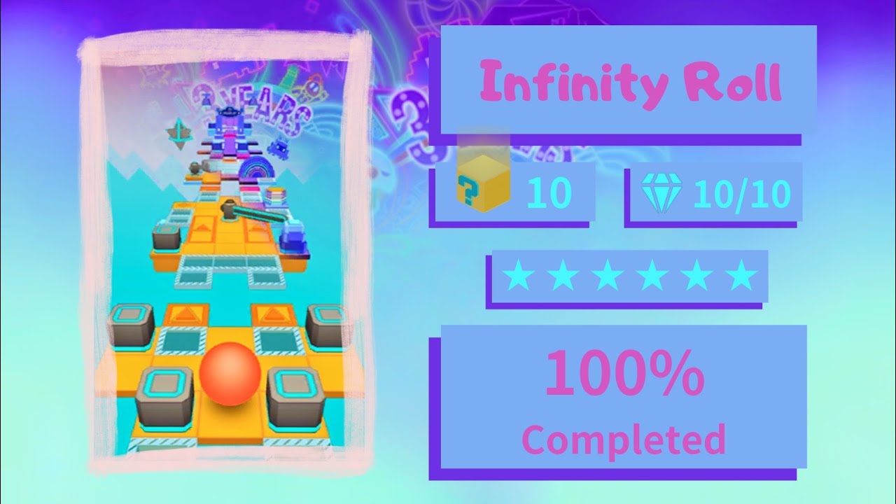 [Top 9 Hardest Fanmade Level] Rolling Sphere/ Rolling Emo Star - Infinity Roll 永遠滾動 | ⭐⭐⭐⭐⭐⭐