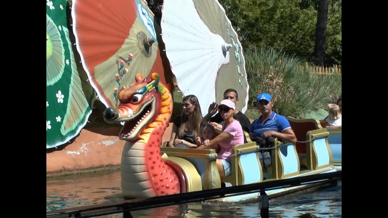 Lake of Dreams Boat Ride (POV) - Fiabilandia Italy