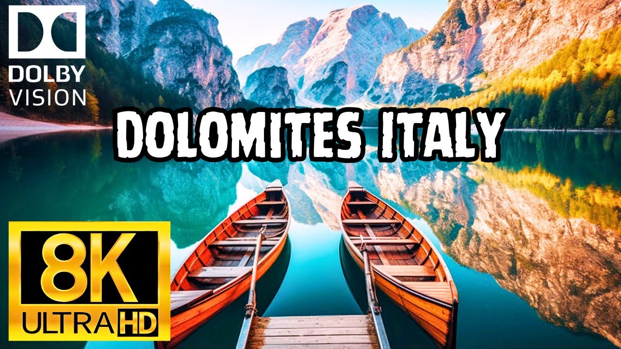 Dolomites Italy 8k 120 FPS Real HDR Video