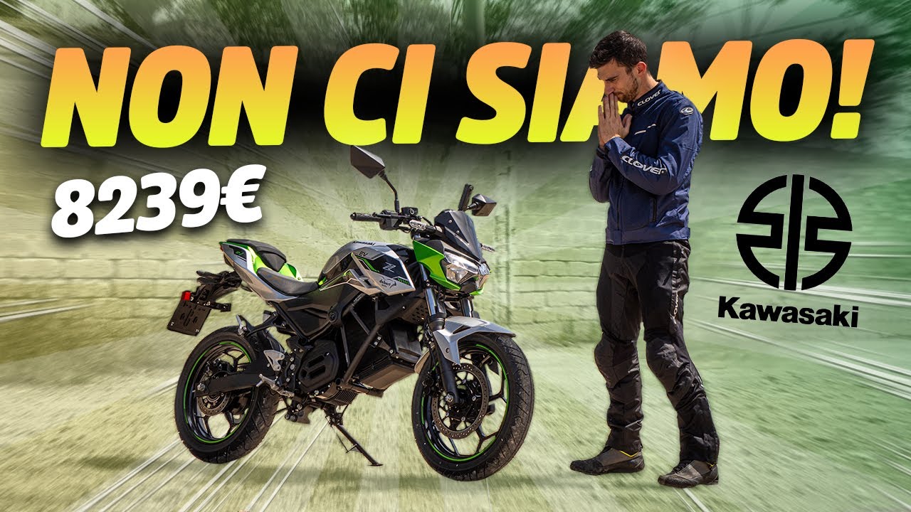 KAWASAKI Z-E1 (2025): POSSO CAPIRE, MA... 🫤 - Test Ride ITA