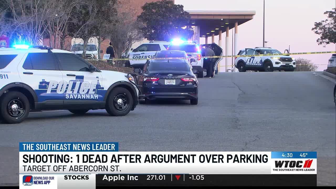 Shooting over a parking spot: Savannah PD responds to Target off Abercorn St., victim dies from i...