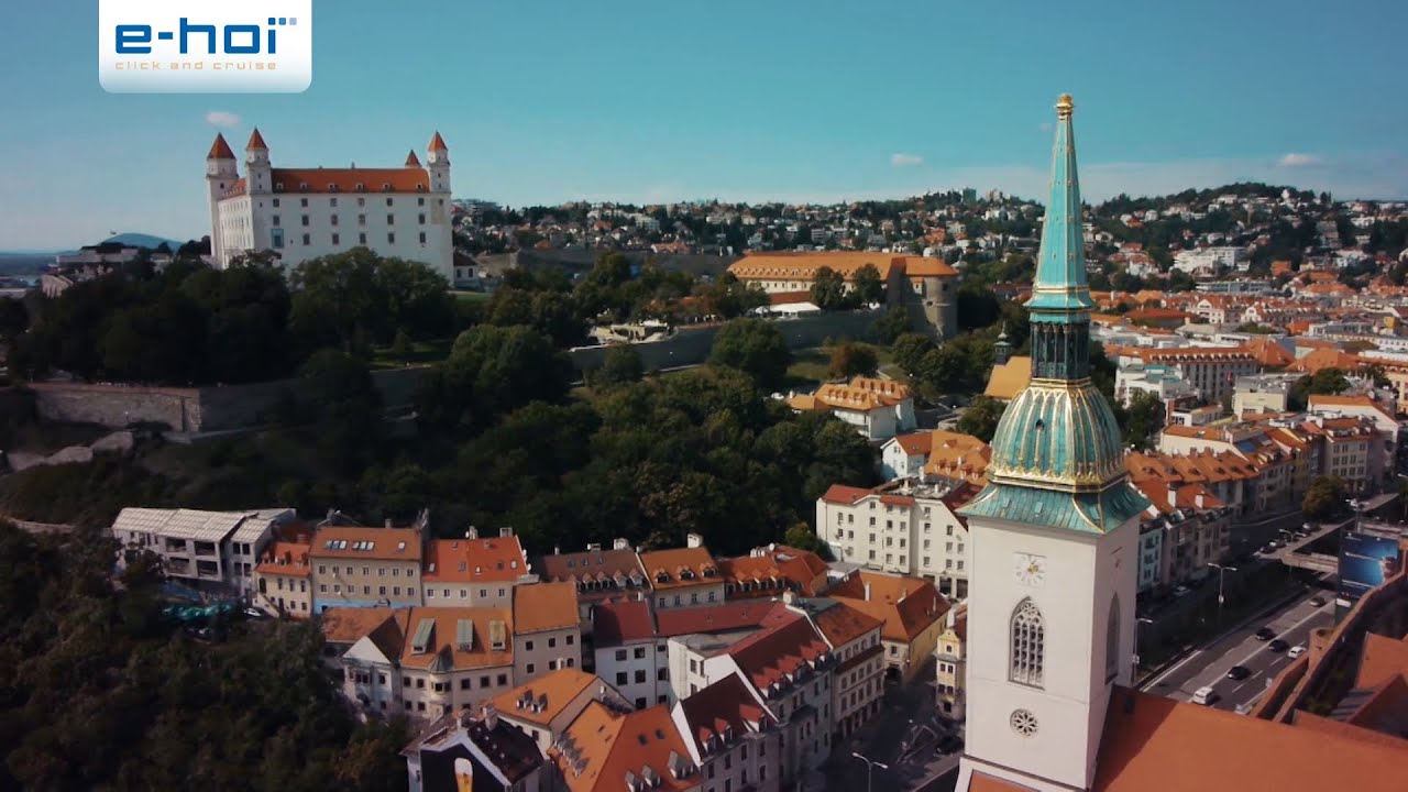 Bratislava - die slowakische Hauptstadt an der Donau