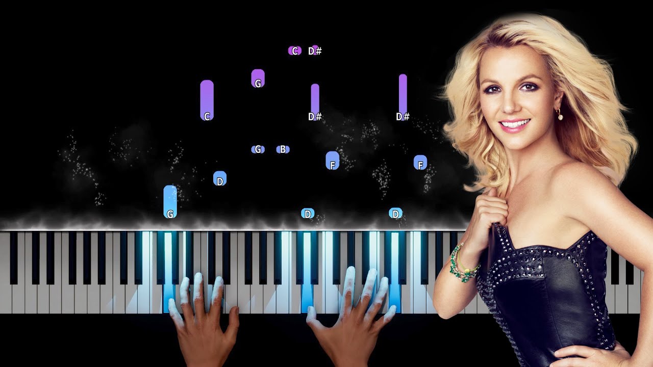 Britney Spears - (You Drive Me) Crazy Piano Tutorial