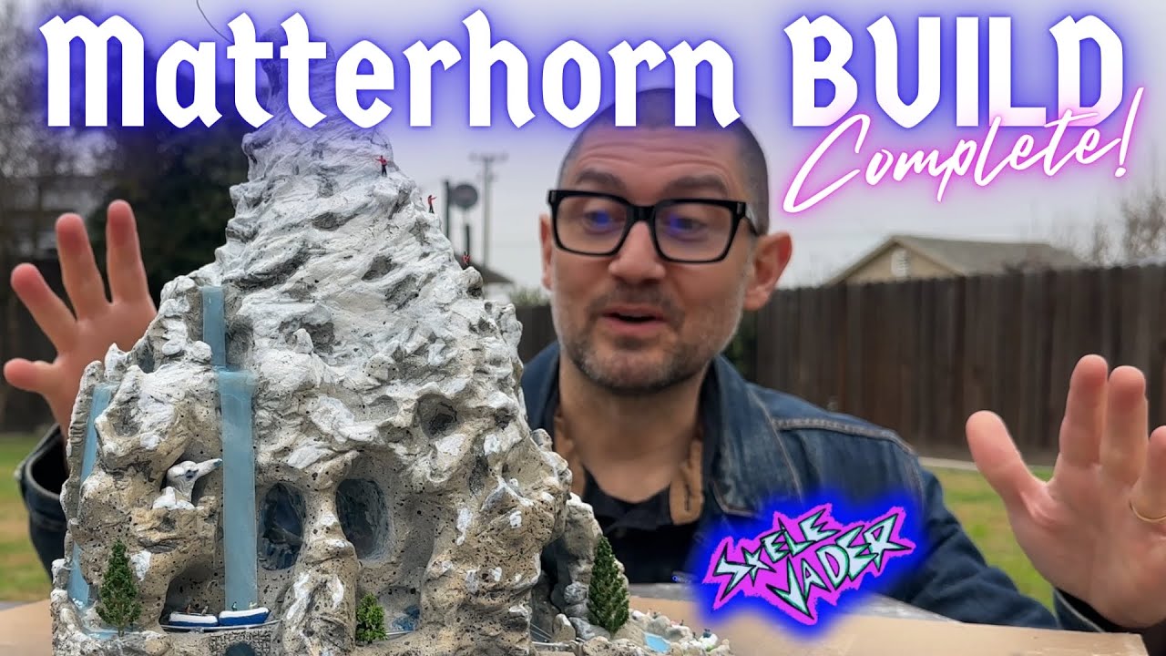 Let's Make A Matterhorn ... It's DONE! Let's Take a Close Look!