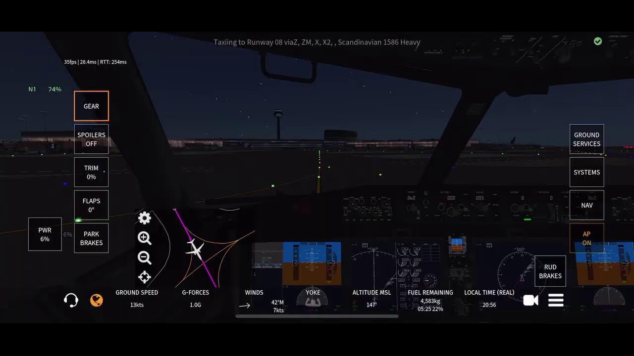Infinite flight D84616 HRG to ARN