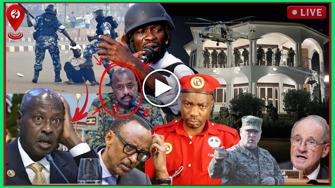LIVE: Agatalinda! Tebinaggwa Museveni yaddako! Bobi Wine alina Plan okuwamba entebe! Muhoozi bibi!
