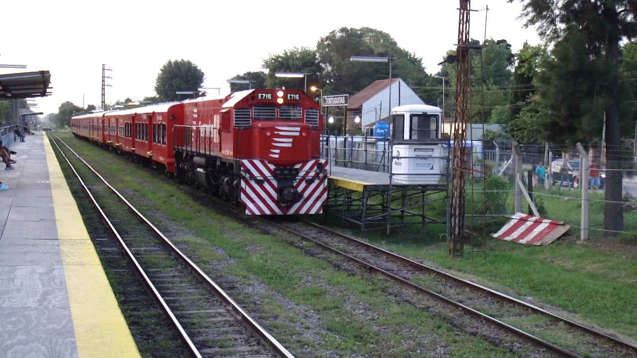 G22 E716 saliendo de Est Tortuguitas y G22 E719 entrando a Est Tortuguitas 18/1/2020