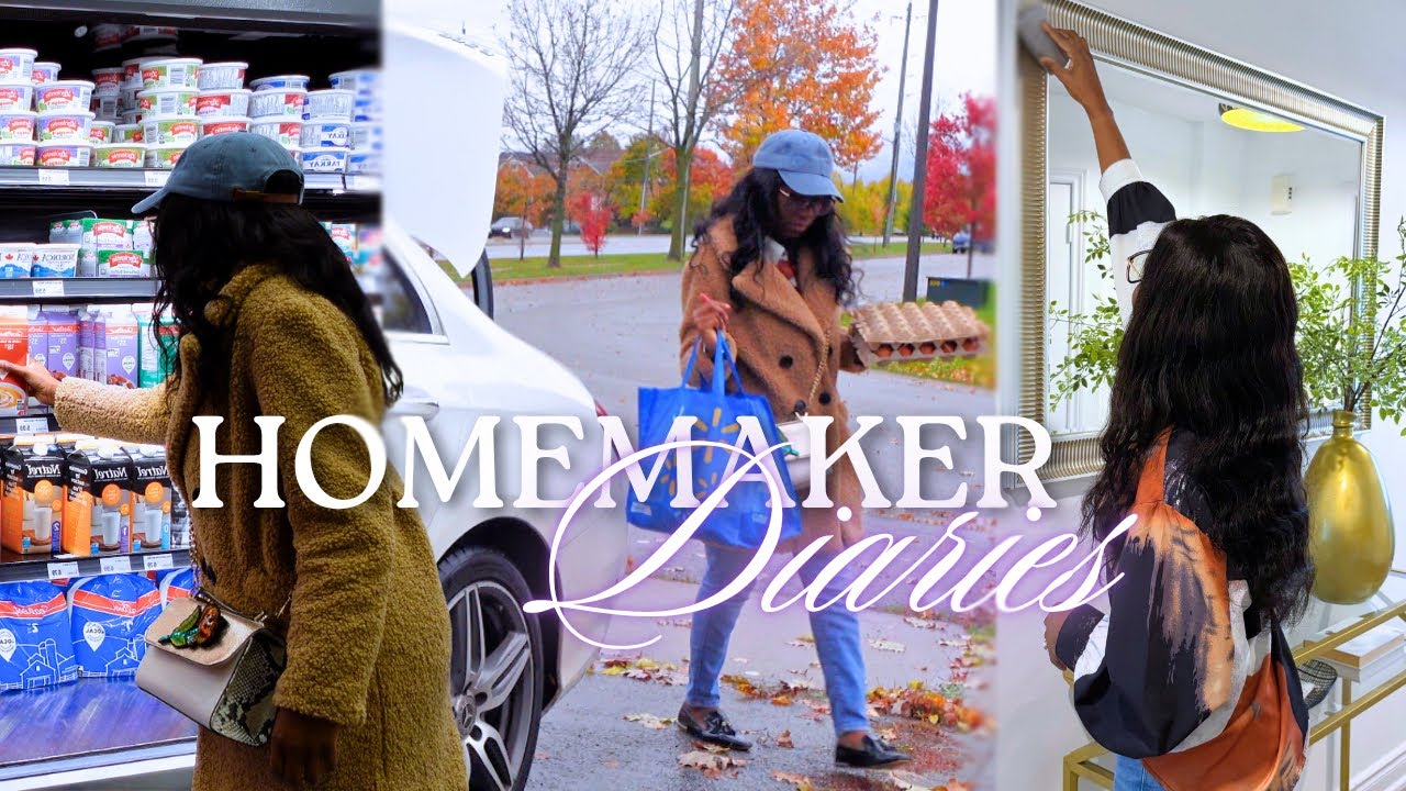 Productive Homemaking Day | Entryway Transformation, Grocery Shopping & Cook With Me