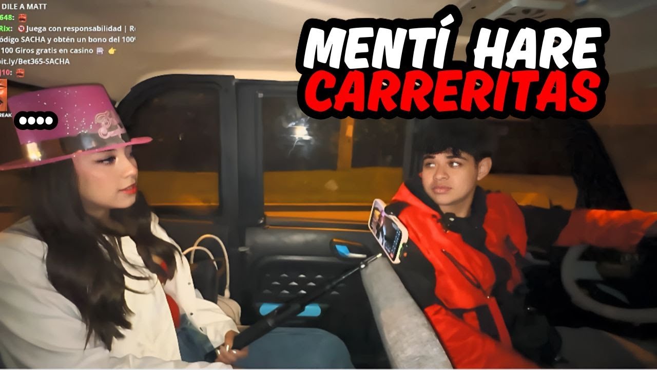 🚗 Sacha Uzumaki VS Darick en carreritas 🚙 Zully siente el poder de sachamovil 🪦