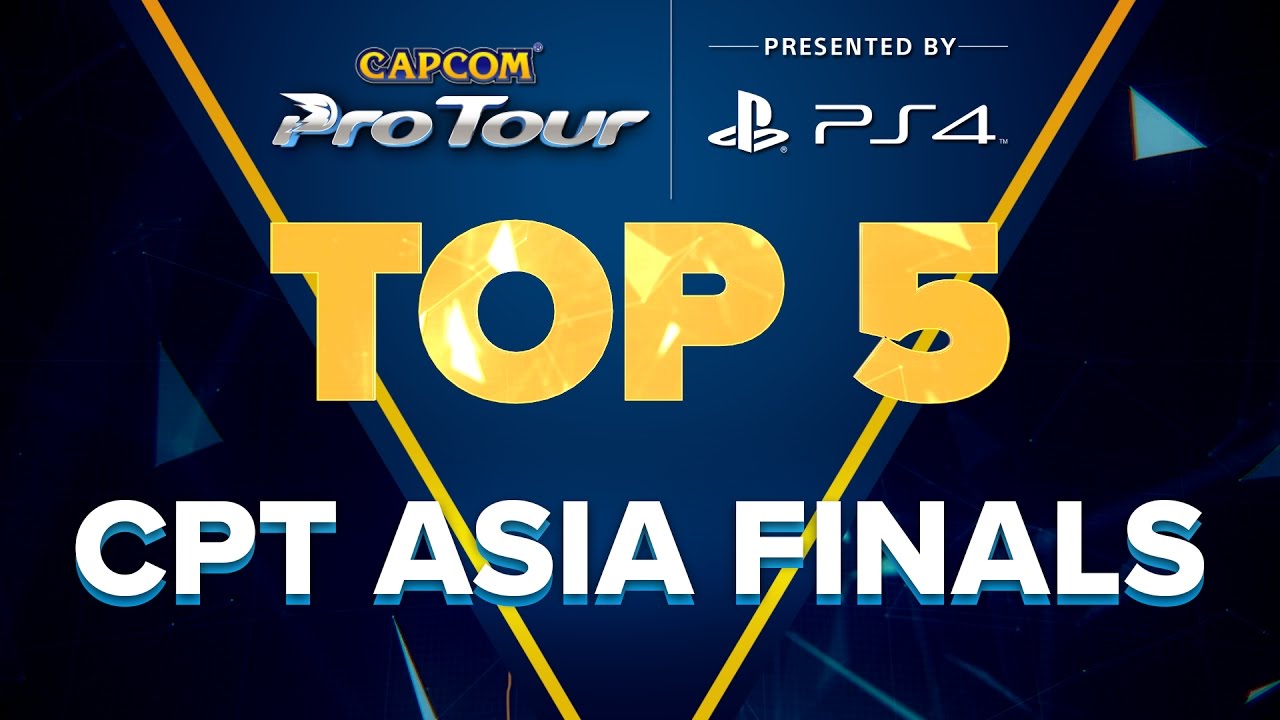 SFV: TOP 5 MOMENTS - CPT ASIA FINALS  - CPT 2016