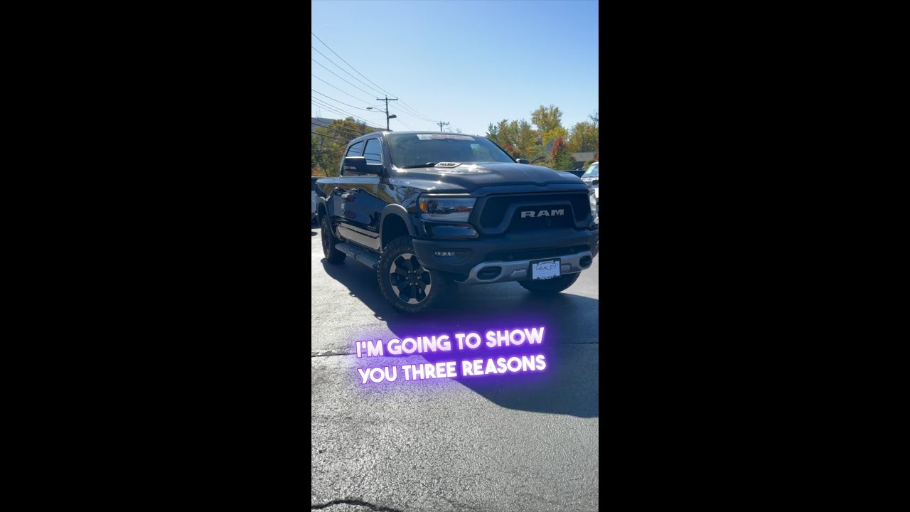 Три причины купить Ram 1500 Rebel 2021 года