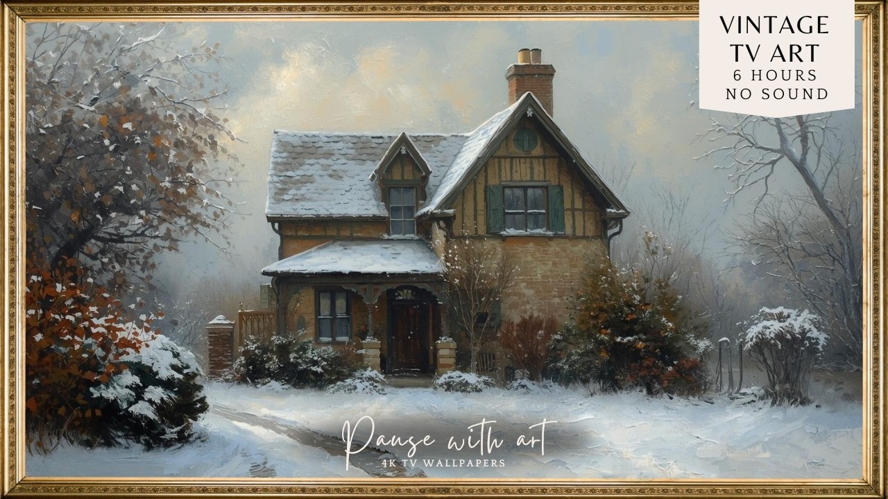 Elegant Vintage Countryside | 4K Moody Still Life Painting Background | Frame TV Art Screensaver