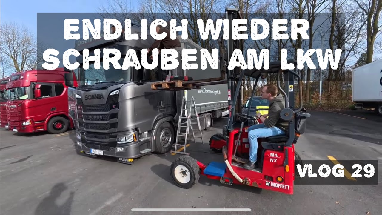 🆘LKW Tuning f&uuml;r Amateure - wir zeigen wie es nicht geht🆘 Scania bekommt neue Hupen 🎺 | VLog 29